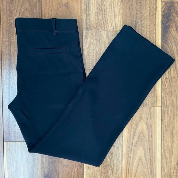Betabrand Dress Pant Yoga Pants Boot Cut Classic in Black , Small Petite - Picture 9 of 13